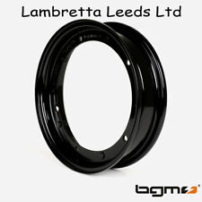 VESPA - LML BGM BLACK WHEEL RIM  2.10 X 10  . FREE POST.
