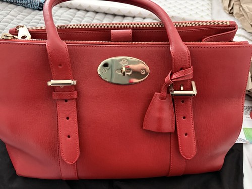 Mulberry bayswater leather - mulberry,