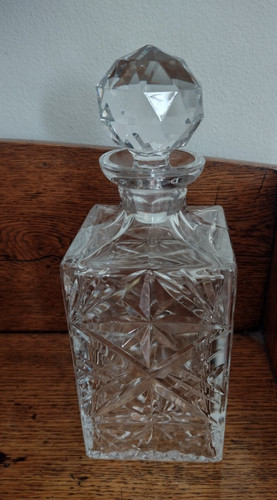 Crystal square whiskey - crystal,