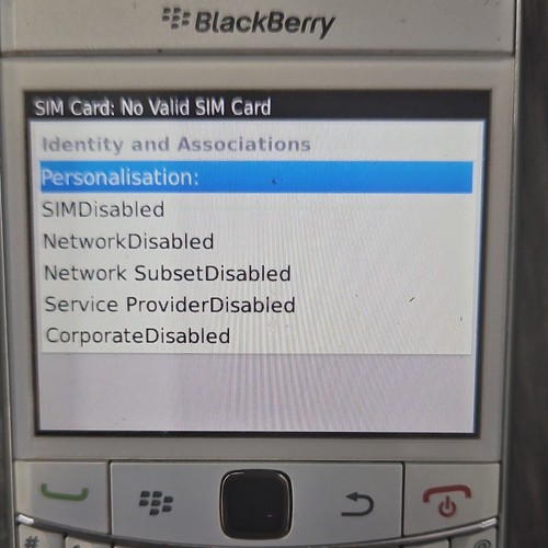 Blackberry bold 9780 white - blackberry,