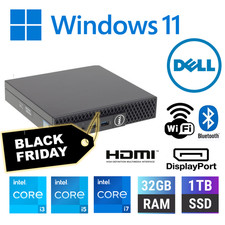 CHEAP FAST Windows 11 TINY MINI Desktop PC CORE i7 6TH 32GB RAM 1TB SSD WIFI 01