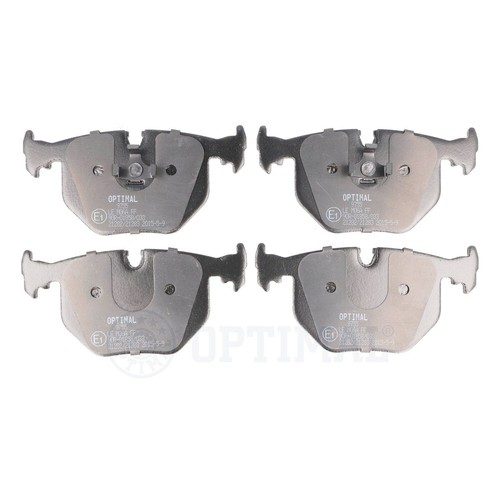 Rear disc brake pad - disc,