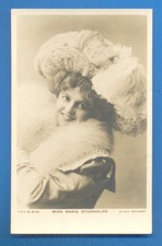 MISS MARIE STUDHOLME.REAL PHOTOGRAPHIC BEAGLES POSTCARD