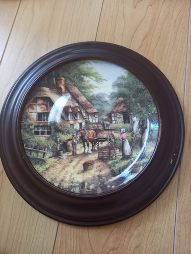 Wedgwood framed wall plate - ,
