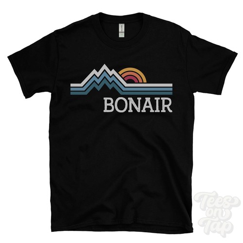 Bonair shirt retro logo - retro,