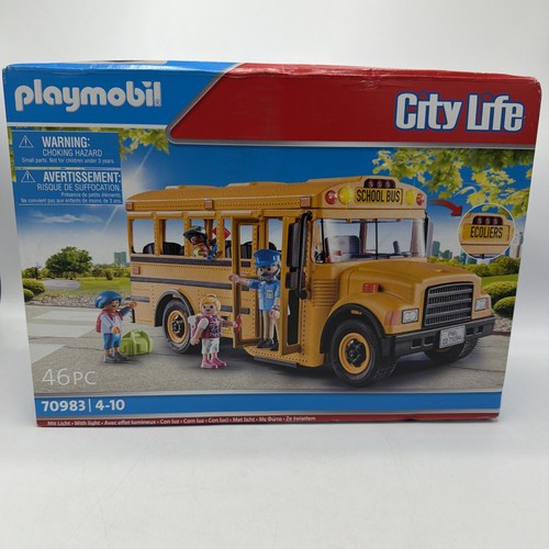 Playmobil city life school bus - city,
