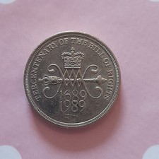 1989 Tercentenary Bill of Rights £2 Two Pound Coin See Photograph.