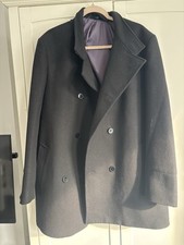 Men's Wool Overcoat XXL