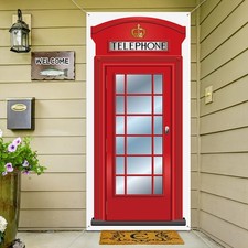 English Phone Booth Door
