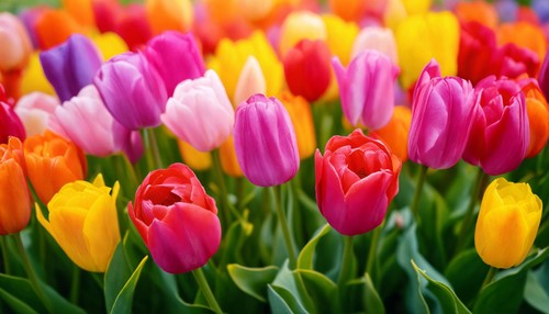 Mixed tulip bulbs multiple - mixed,