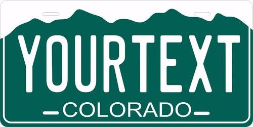 Colorado green personalized - colorado,