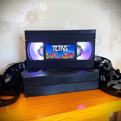 Retro vhs lamp tetris - vhs,