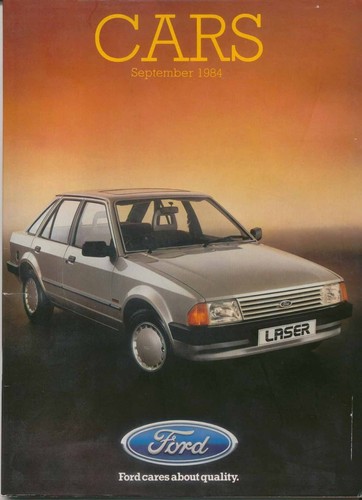 Ford cars 1984 - ford, uk