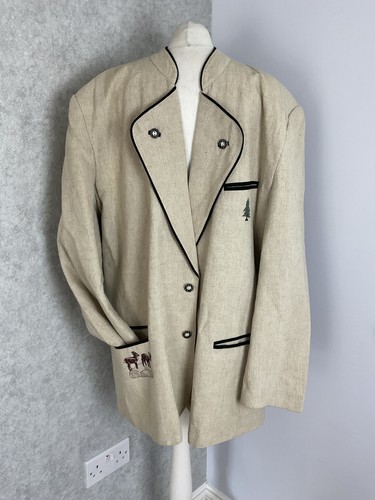 Vtg austrian trachten linen - vtg,