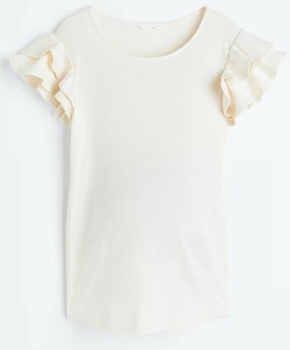 Maternity flutter sleeve - maternity, flutter-sleeve