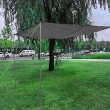 300cm Campervan Awning Canopy Sun Shade Shelter with Poles caravan motorhome