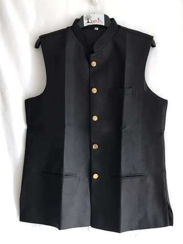 Men sleeveless nehru jacket - ,