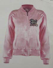 Fancy Dress Pink Ladies Rock And Roll Jacket Adults Size Medium Halloween Party