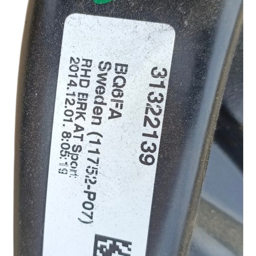 Volvo v60 brake pedal 31322139 - brake,