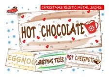 Christmas Signs, Rustic