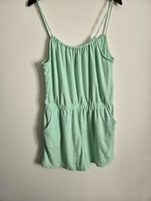 Papaya Mint Green Towelling