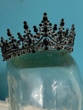 Black Swan Silver Tiara Crown