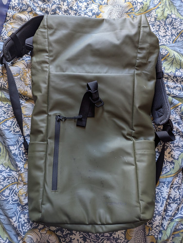 Stubble roll top backpack - &,