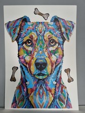 Original Jack Russel Art A3 |
