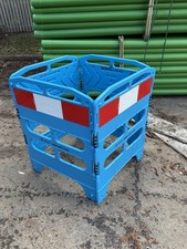 4 Gate Blue Safety Barriers