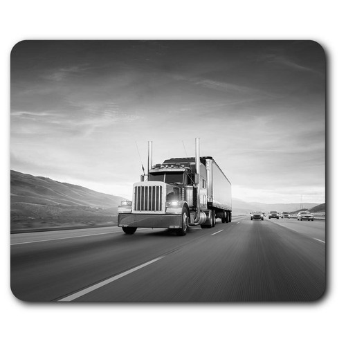 Rectangle mouse mat - rectangle, bw