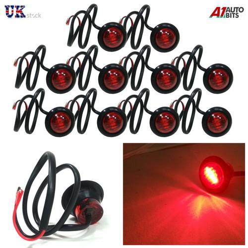 10x red marker side led - red, 3