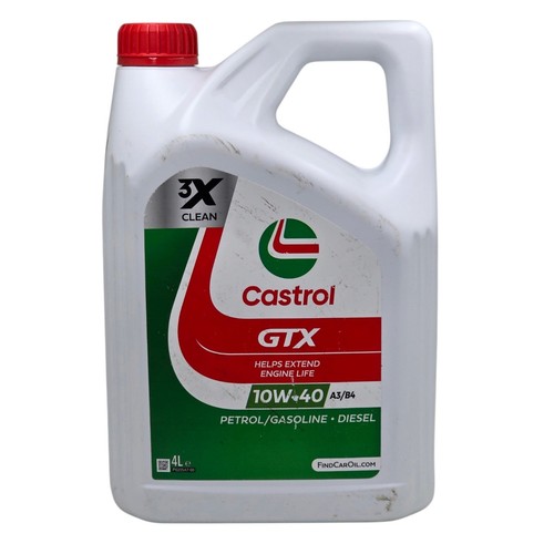Castrol gtx 10w - 10w-40, a3/b4
