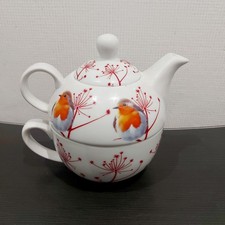 Teapot For One with Cup Roy