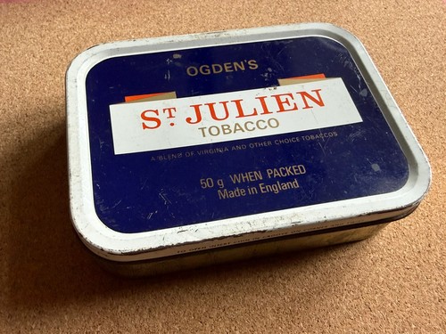 Ogdens julien tobacco tin - st,