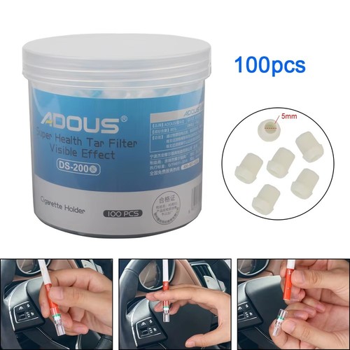 100 tobacco tar filters - 100,