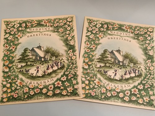Vintage gpo wedding greetings - vintage,