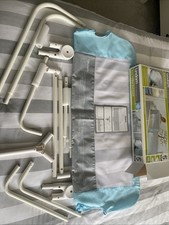 Lindam Easy Fit Folding Bed Guard - Blue (051514)