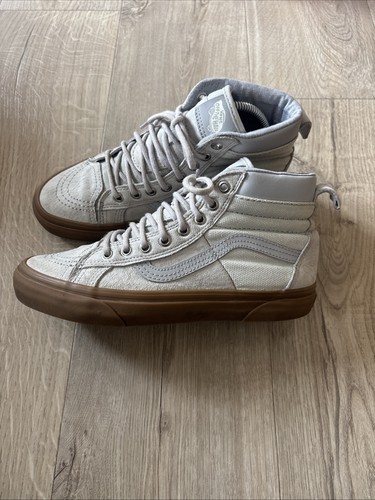 Vans sk8 light grey suede - vans, sk8-hi