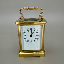 Vintage Brass Carriage Clock
