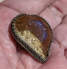 Victorian Goldstone Sterling