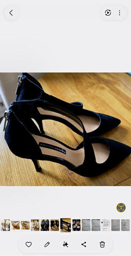 Dorothy perkins black suede - dorothy,