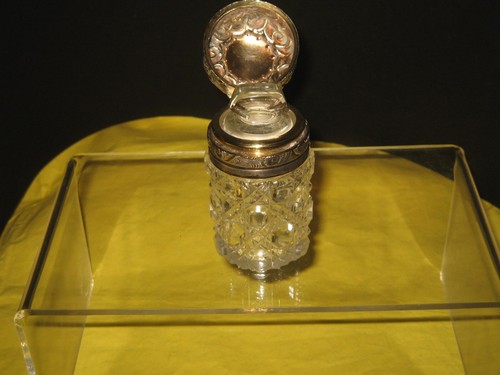 Victorian silver topped - silver,