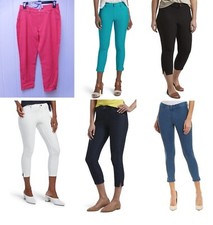 Hue Denim Capri Leggings w/