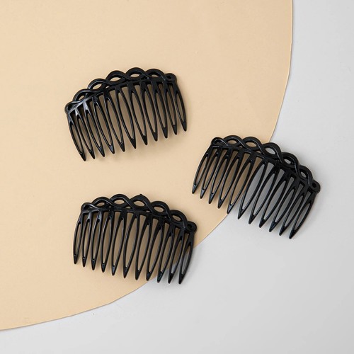 Clear side combs strong - side, in