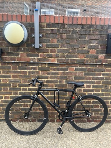 Black teman single - speed, bike