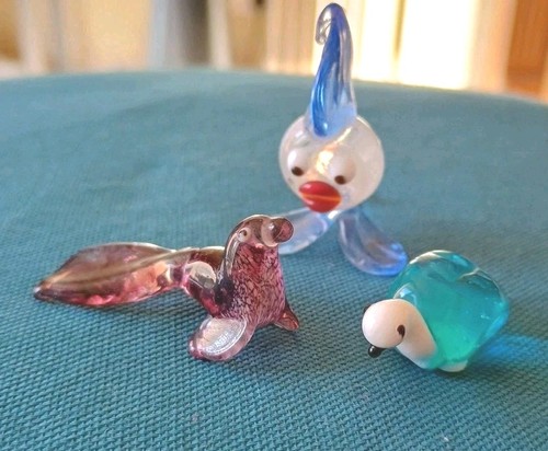 Vintage mini glass - glass, seal