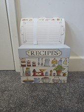 Large Recipe Organiser Box