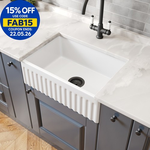 605 405mm fluted ceramic - 605, x