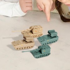 4 Pieces 1:144 Assembly Tank