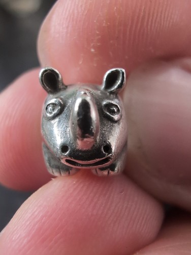 Rhinoceros pandora charm - pandora,